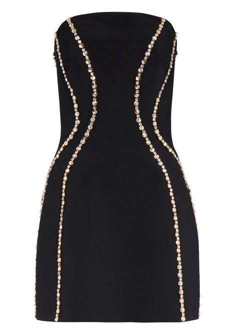 Black lovebug crystal-embellished mini dress Jenny Packham - women JENNY PACKHAM | JPEX3062033